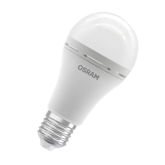 Vakiolamppu Osram Superstar+ 806lm 2700K ladattavalla akulla E27
