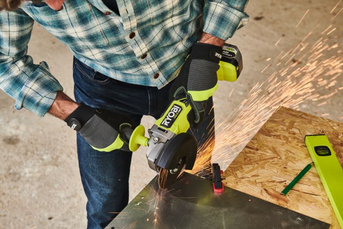 Kulmahiomakone Ryobi ONE+ HP RAG18X125-0