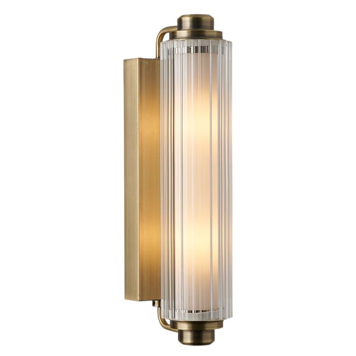 Seinävalaisin Nordlux Nimal Double IP44 messinki