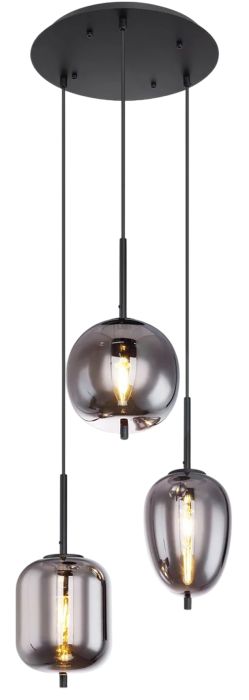 Riippuvalaisin Globo Blacky 3-os musta