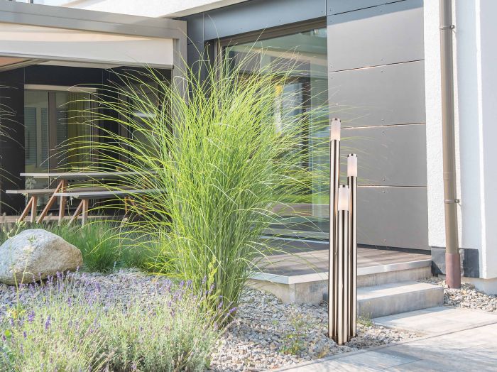 Pylväsvalaisin Globo Boston 3-os 170 cm Opaali