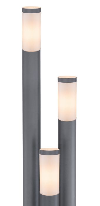 Pylväsvalaisin Globo Boston 3-os 170 cm Antrasiitti