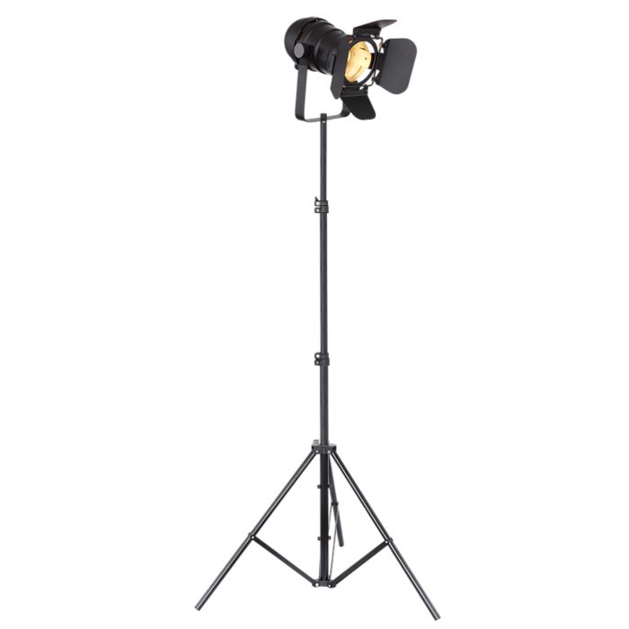 Lattiavalaisin Globo Egon 1-os musta 160 cm