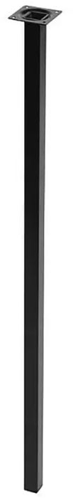 Kalustejalka REI musta 25 x 33 x 800 mm