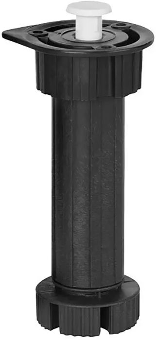 Säädettävä kalustejalka REI musta 200 mm 4 kpl