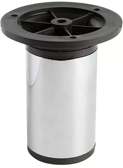 Säädettävä kalustejalka REI D50 kromi 100 mm