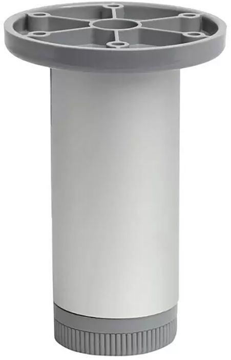 Kalustejalka REI D45 harmaa 100 mm