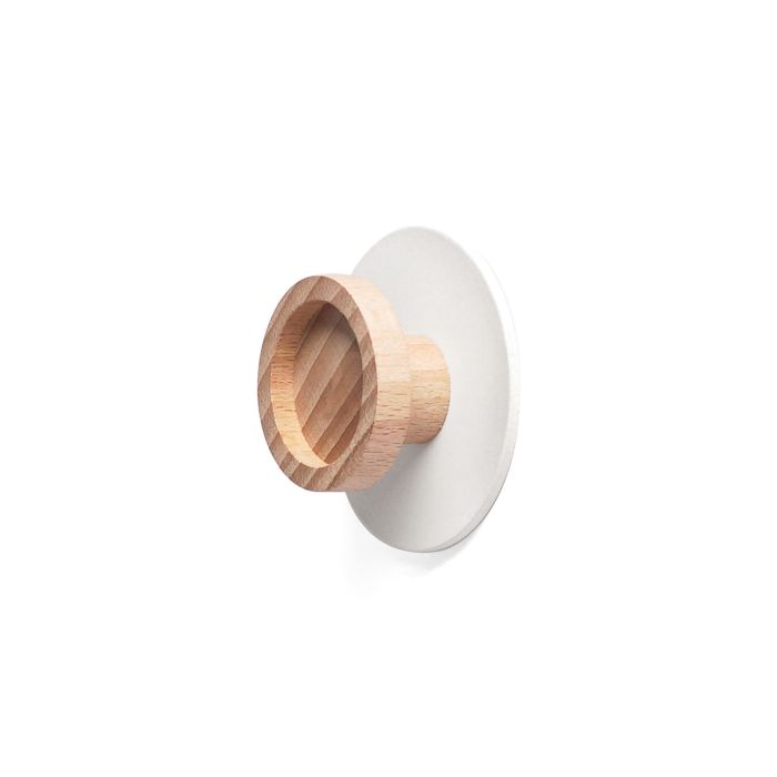 Koukku REI valkoinen 60 mm