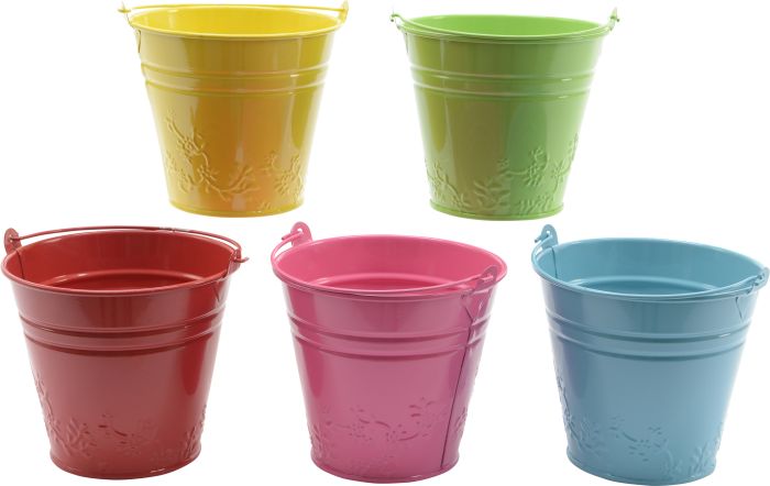 5 kpl sinkkiämpäri lasten 11,5 cm lajitelma
