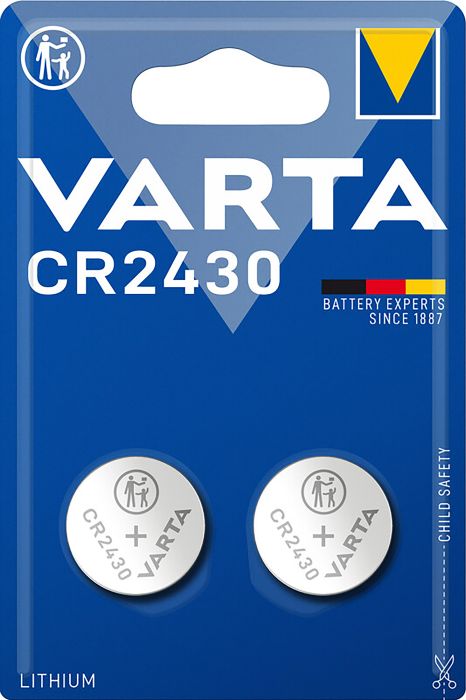 Nappiparisto Varta Lithium CR2430 2 kpl/pkt