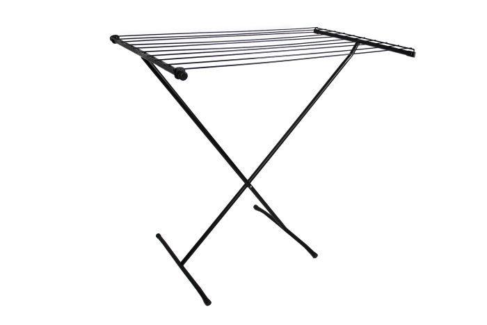 Pyykinkuivausteline Aino 9 m Musta