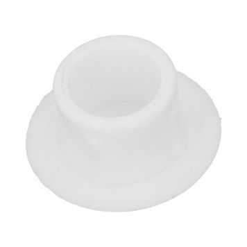 Peitetulppa Suki 15 x 10 mm valkoinen muovi