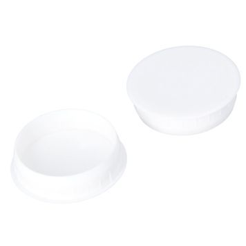 Peitetulppa Suki 35 x 10 mm valkoinen muovi