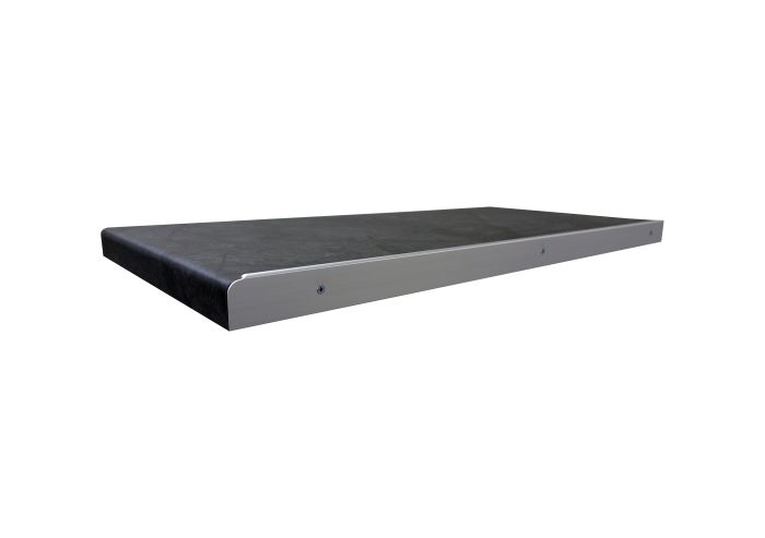 Päätylista LG Collection Hopea Easy vasen 30 x 610 mm