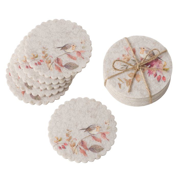 Lasinalunen Boltze Lintu 10 cm 6 kpl