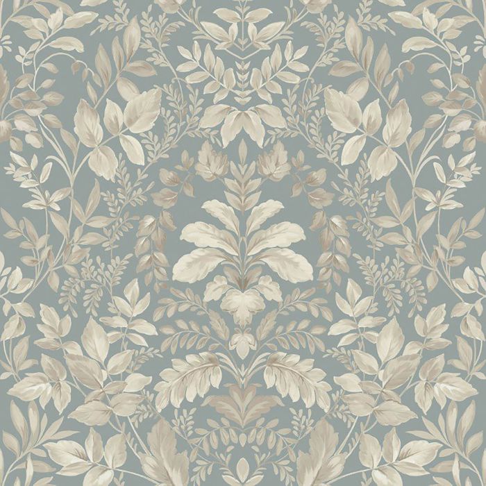 Kuitutapetti The Lost Garden Tavira Blue 91692