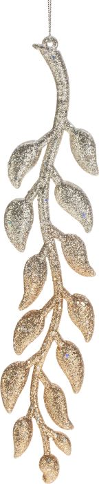 Filigraanilehti shampanja-ruusukulta 19 cm