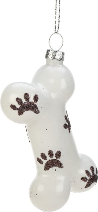 Joulukuusenkoriste koiranluu 8 cm