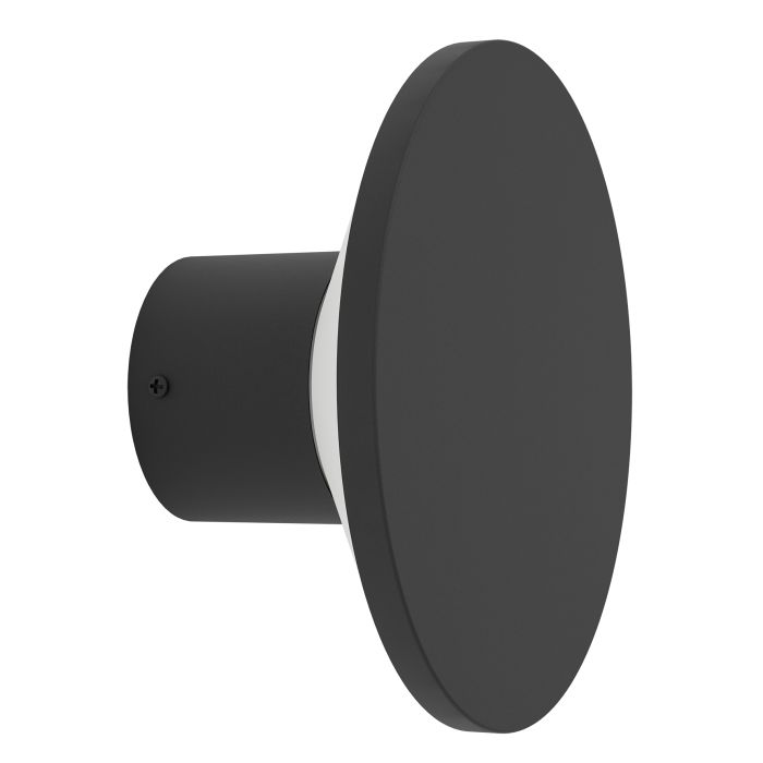 Ulkoseinävalaisin Eglo Rigosa musta Ø 18,5 cm