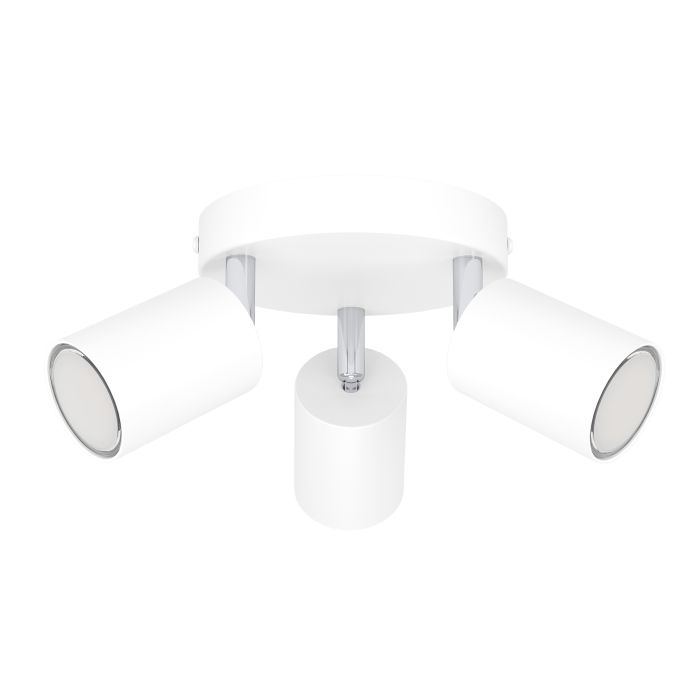 Spottivalaisin Eglo Reciso-E valkoinen/kromi 3-os