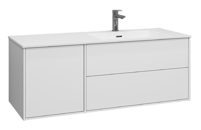 Allaskaappi Svedbergs Epos oikea valkoinen 120 x 45 cm