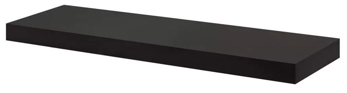Hyllylevy Dolle Big Boy Musta 900 x 250 x 50 mm