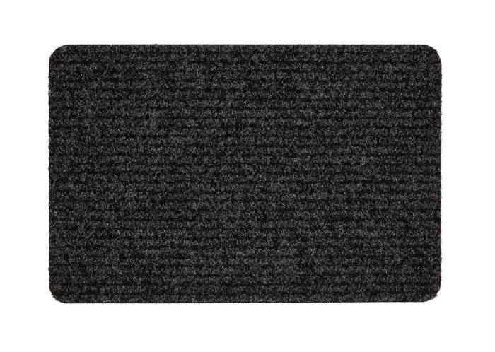 Kynnysmatto Astra Rib Line Sprint antrasiitti 50 x 80 cm
