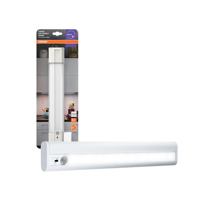 Välitilavalaisin Osram Linear LED Mobile valkoinen 31,4 cm
