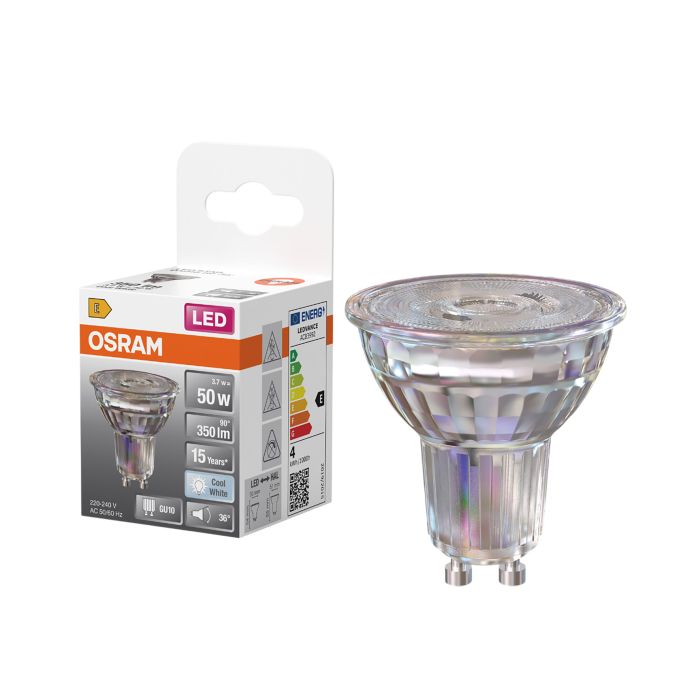 LED-lamppu Osram Star PAR16 GU10 3,7 W 350 lm 4000 K 36° 1 kpl/pkt