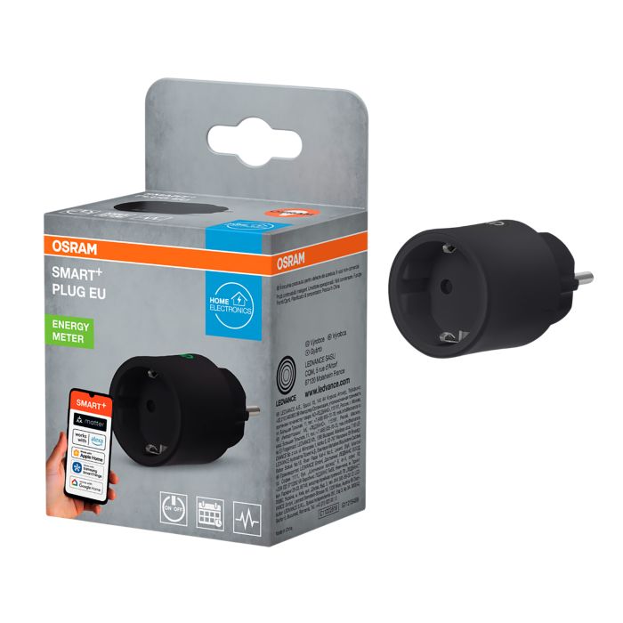 Älypistorasia Osram Smart+ WiFi musta 2300 W/10 A IP20