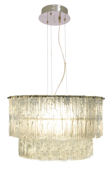 Kattovalaisin Aneta Abelone kromi Ø 47 cm