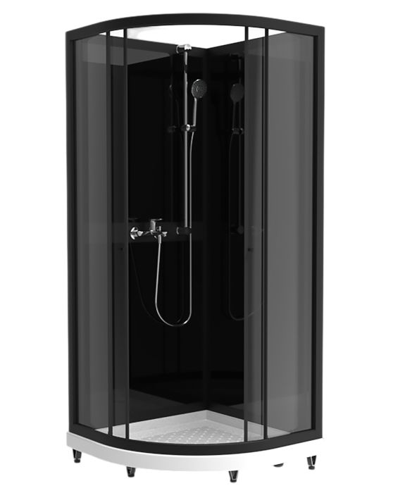 Suihkukaappi Stocksund Suka 11 hanalla 90 x 90 x 200 cm