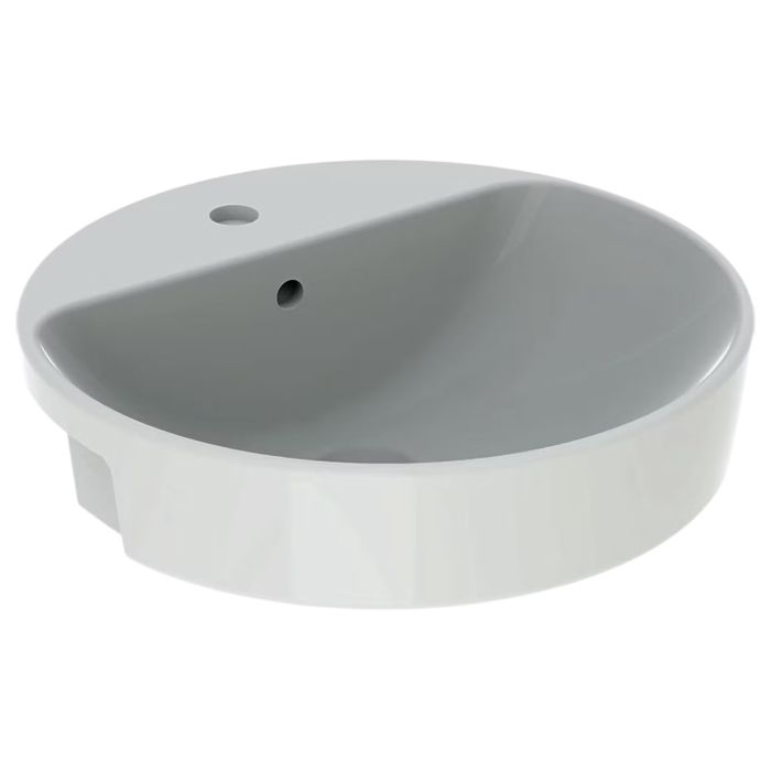 Pesuallas Geberit VariForm valkoinen Ø 50 x 18,5 cm