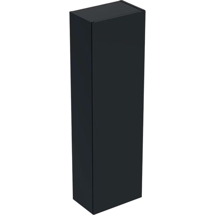 Puolikorkea kaappi Ido Elegant mattamusta 33 x 21 x 110,5 cm