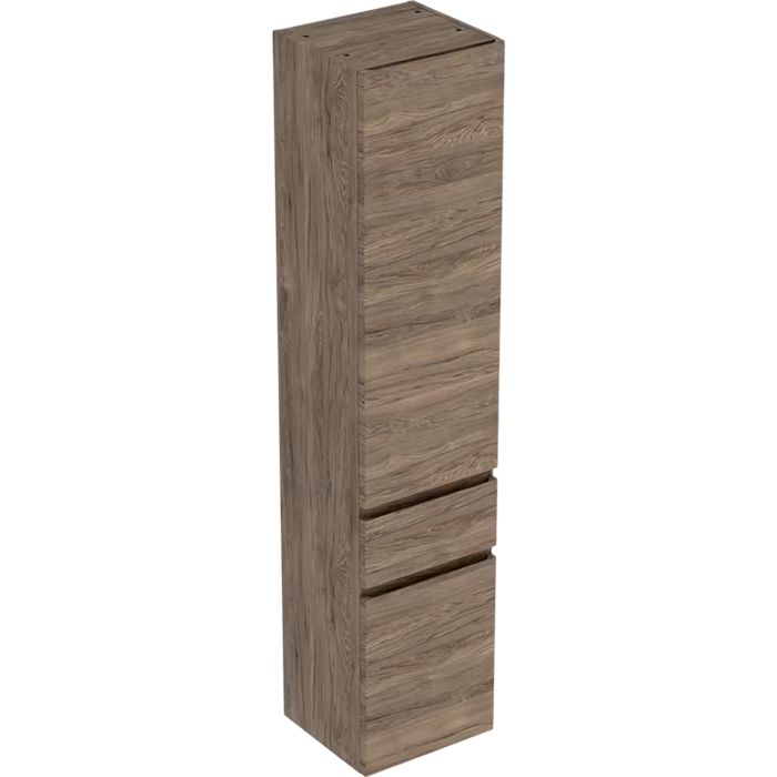 Korkea kaappi Geberit Renova Plan hikkoripuu 39 x 36 x 180 cm