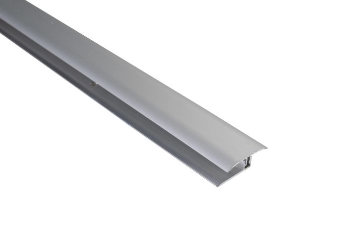 Saumalista Maler alumiini hopea anodisoitu 34 x 1000 mm