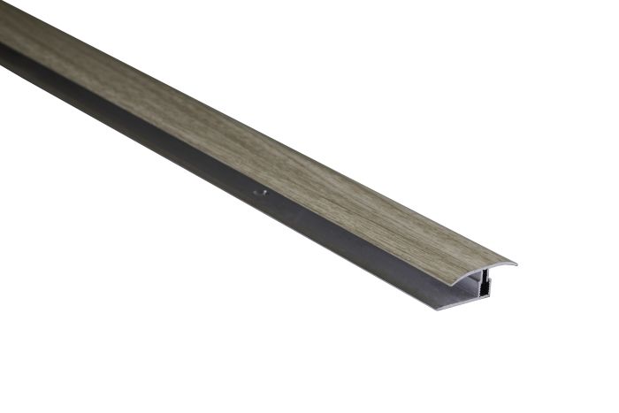 Saumalista Maler alumiini Mocca Oak 34 x 1000 mm