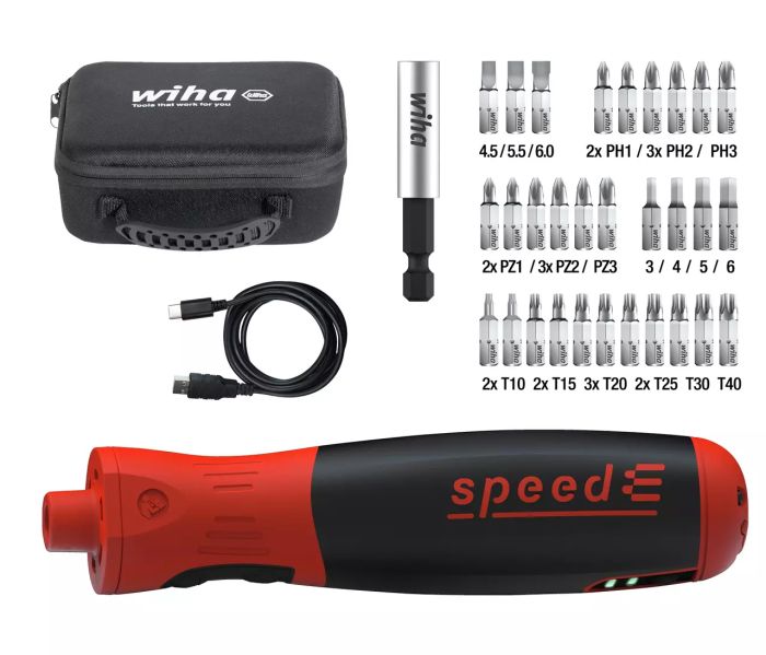 Akkuruuvimeisseli Wiha speedE® PocketDrive