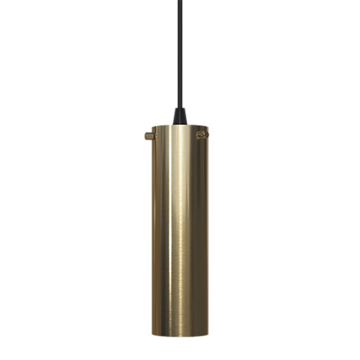 Riippuvalaisin Svedbergs Cylinder harjattu messinki Ø 6 x 22 cm IP44
