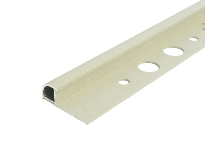 Laattalista Dione White Sand Rustic 10 mm pyöreä