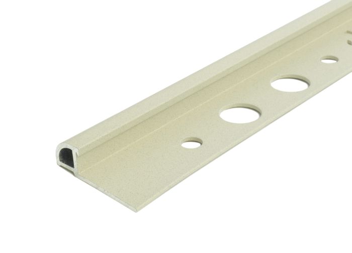 Laattalista Dione White Sand Rustic 8 mm pyöreä