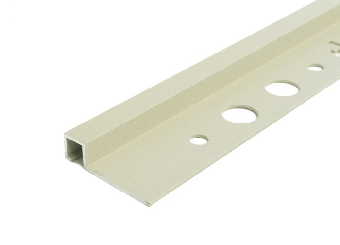 Laattalista Dione White Sand Rustic 8 mm neliö