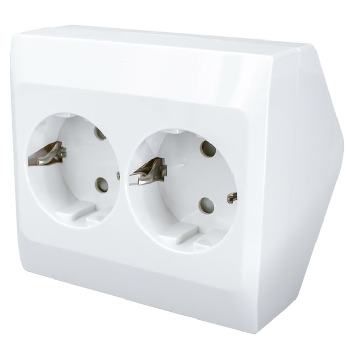 Pistorasia Harju Lumi 2-os valkoinen 9,3 x 8,5 cm