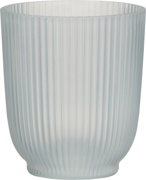 Orkidearuukku frosted 15 cm valkoinen