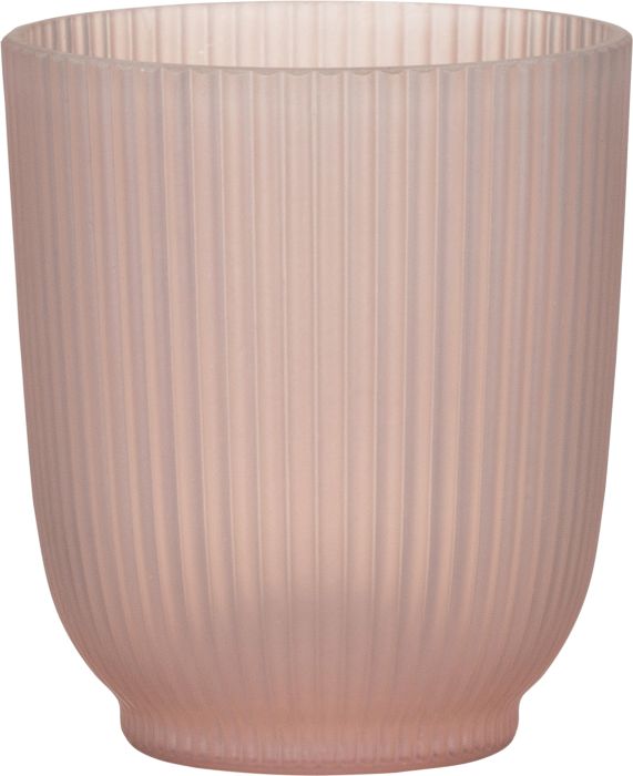 Orkidearuukku frosted 15 cm vaaleanpunainen