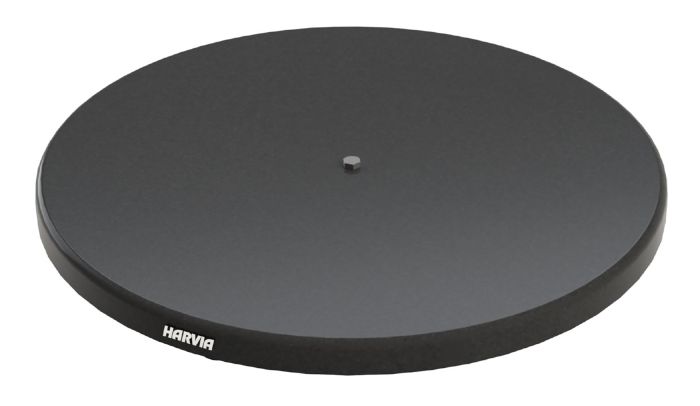 Tulisijan suoja-alusta Harvia musta Ø 62,4 cm