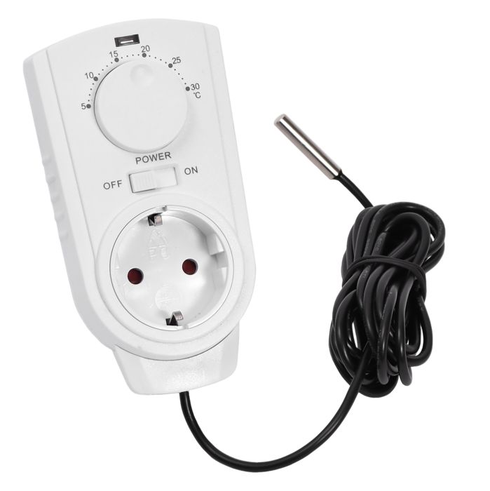 Termostaatti Axxel 3 m anturilla 3680 W 16 A IP20