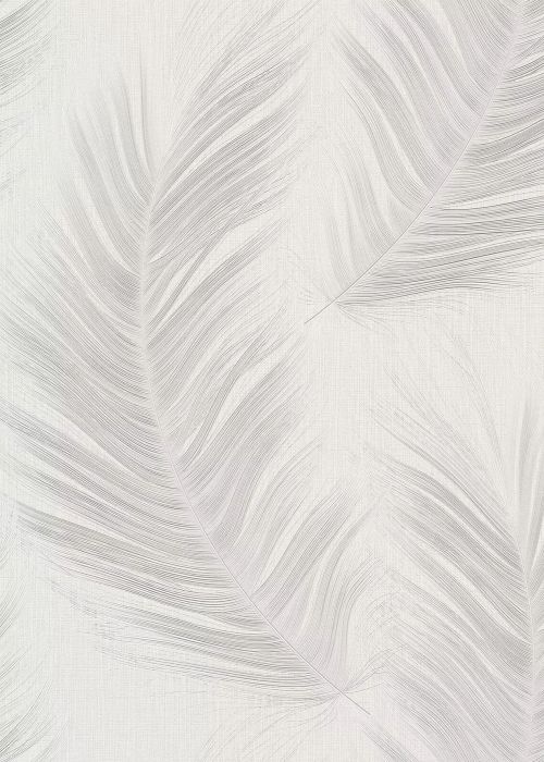 Kuitutapetti Erismann Aurora höyhen 
10516-31 vaaleanharmaa