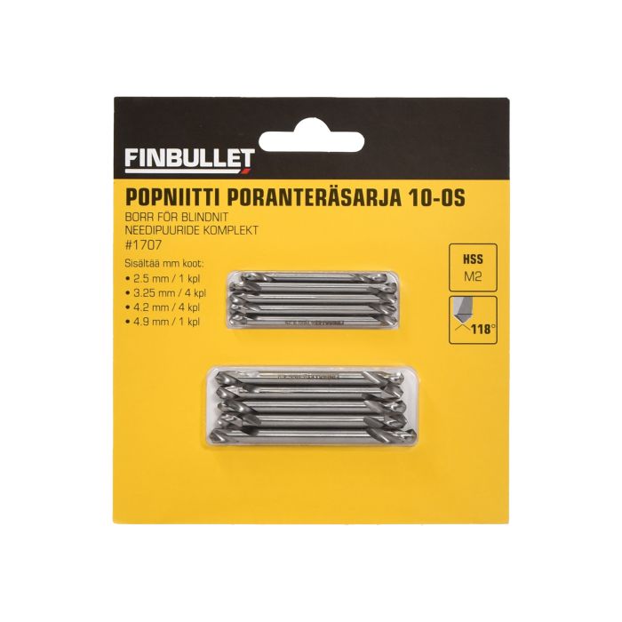 Popniitti poranteräsarja Finbullet 10-os.