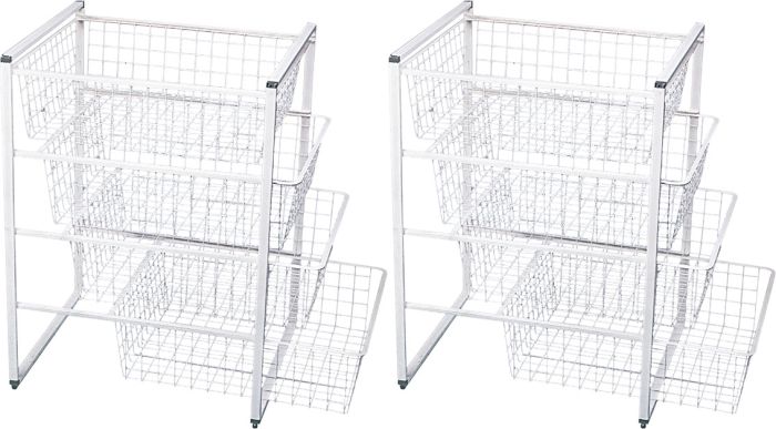 2 kpl Koripaketti Bauhaus valkoinen